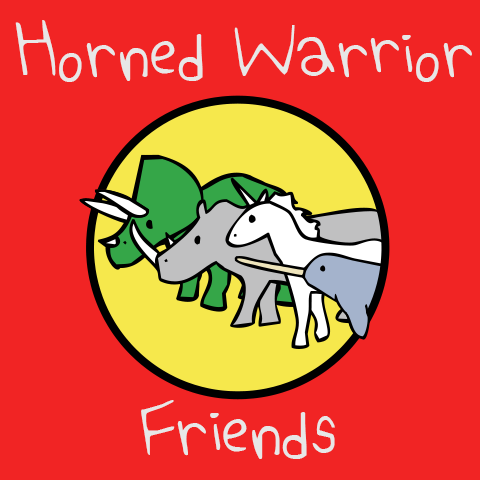 Horned Warrior Friends logo